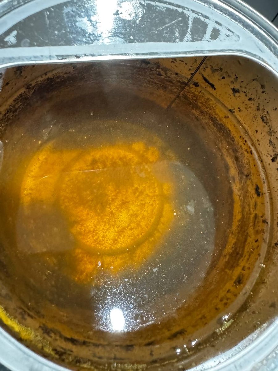 Day 34 蛋分收集杯亮橙色湿沫,说明生物负载偏高